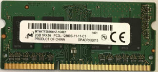 2GB 1Rx16 PC3L-12800S-11-11-C1 Micron