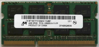 4GB 2Rx8 PC3L-10600S-9-11-FP Micron