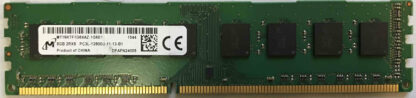 8GB 2Rx8 PC3L-12800U-11-13-B1 Micron