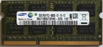 2GB 2Rx8 PC3-8500S-07-10-F2 Samsung