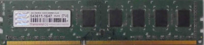 2G DDR3 1333 DIMM CL9 Transcend