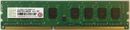 2GB DDR3 1333 DIMM CL9 Transcend