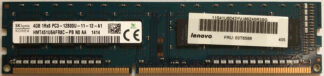 4GB 1Rx8 PC3-12800U-11-12-A1 SKhynix