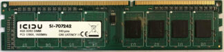 4GB 2Rx8 PC3-12800U Icidu