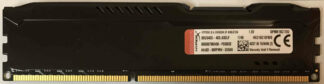 8GB 2Rx8 PC3-12800U Kingston HyperX Fury