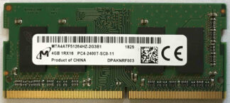 4GB 1Rx16 PC4-2400T-SC0-11 Micron