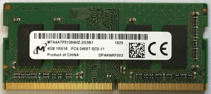 4GB 1Rx16 PC4-2400T-SC0-11 Micron