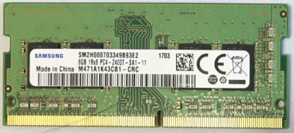 8GB 1Rx8 PC4-2400T-SA1-11 Samsung