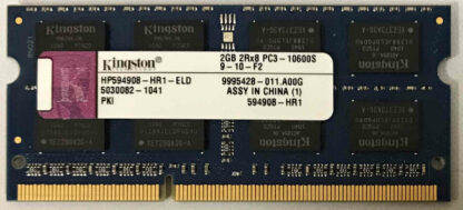 2GB 2Rx8 PC3-10600S-9-10-F2 Kingston