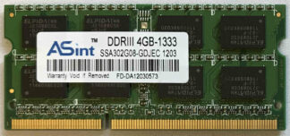 4GB 2Rx8 PC3-10600S Asint