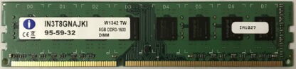 8GB 2Rx8 PC3-12800U Integral