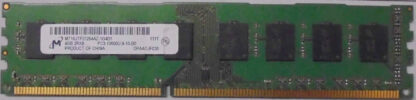 4GB 2Rx8 PC3-10600U-9-10-B0 Micron