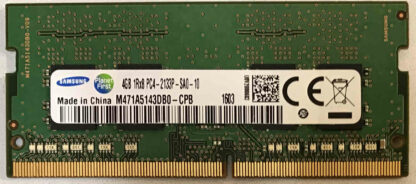 4GB 1Rx8 PC4-2133P-SA0-10 Samsung