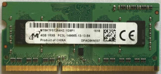 4GB 1Rx8 PC3L-14900S-13-13-B4 Micron