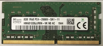 8GB 1Rx8 PC4-2666V-SA1-11 SKhynix