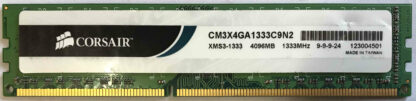 4GB 2Rx8 PC3-10600U Corsair