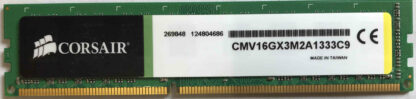 8GB 2Rx8 PC3-10600U Corsair