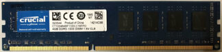 4GB 2Rx8 PC3-10600U Crucial