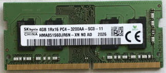 4GB 1Rx8 PC4-3200AA-SC0-11 SKhynix