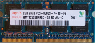 2GB 2Rx8 PC3-8500S-7-10-F2 Hynix