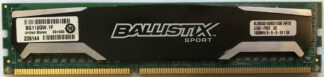 8GB PC3-12800U Crucial Ballistix Sport